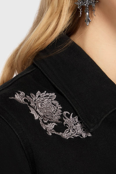 Gaia Adorned Embroidered Jacket