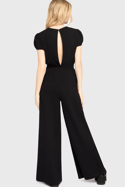 Gaia Adorned Embroidered Jumpsuit