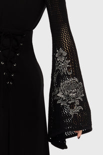 Gaia Adorned Knit Bolero