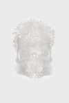Geode Crystal Skull Ornament
