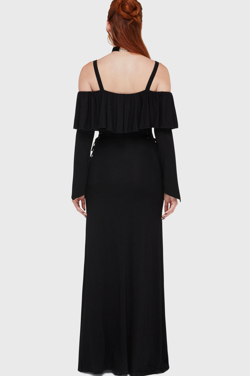 Ghostly Garden Maxi Dress