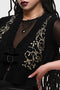 Golden Spire Knitted Top