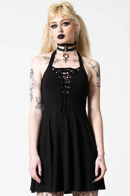 Gothica Halter Dress