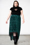 Grailed Maxi Skirt [EMERALD]