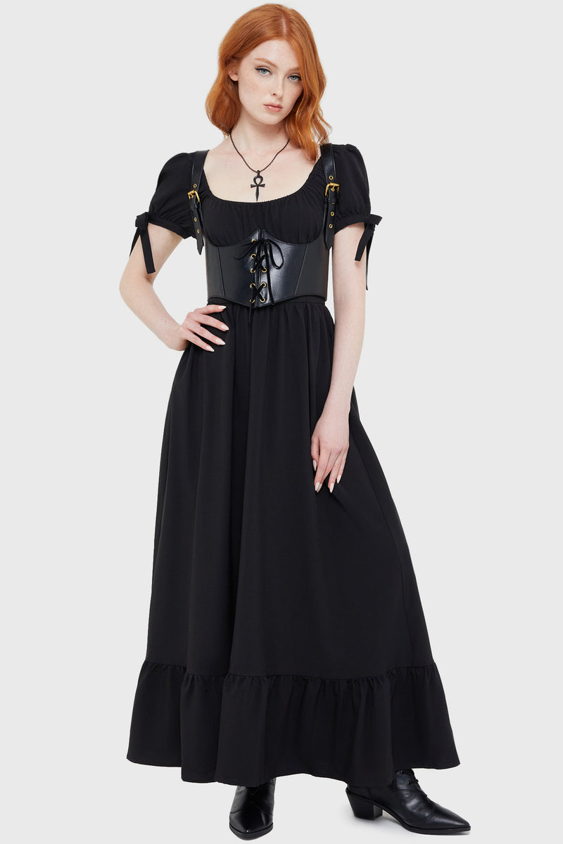 Grim Gretchen Dress [BLACK]