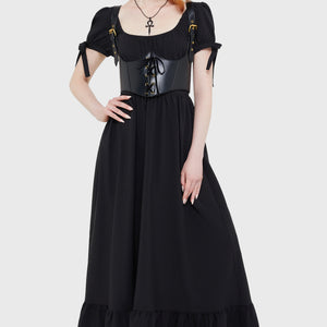 Grim Gretchen Dress [BLACK]