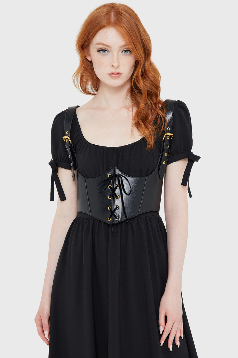 Grim Gretchen Dress [BLACK]