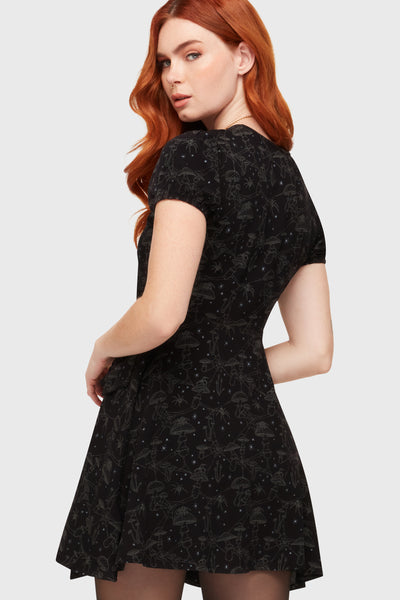 Garden Of Venom Mini Dress