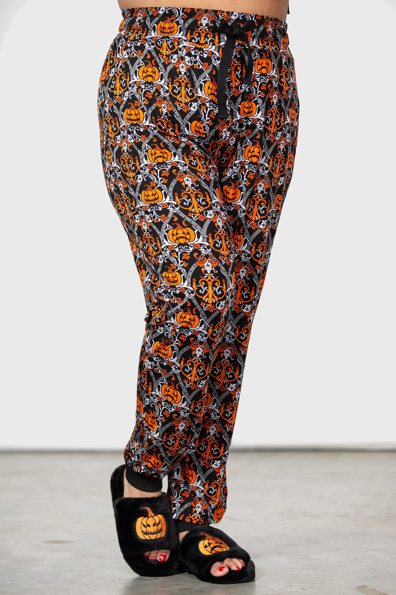 Haunted Pumpkin Lounge Leggings [PLUS]