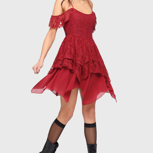 Haunted Union Dress [RED]