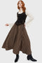 Haven Hollow Skirt [BROWN TARTAN]