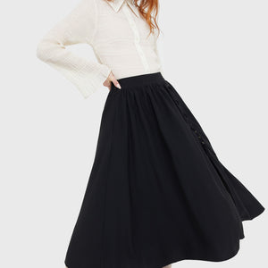 Haven Hollow Skirt [BLACK]