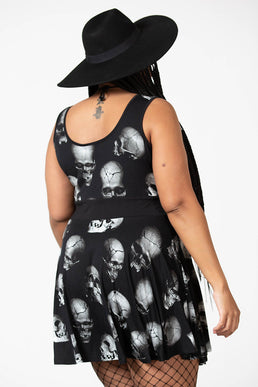 Heads Rollin' Skater Dress [PLUS] - Resurrect