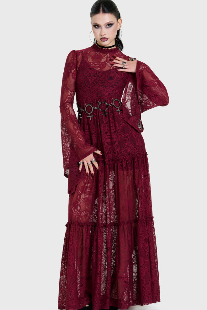 Hecate Lace Maxi Dress