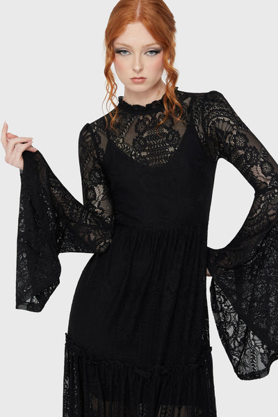 Hecate Lace Maxi Dress [B]