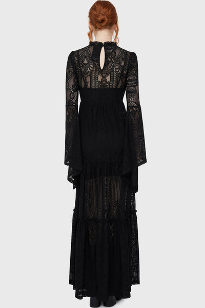 Hecate Lace Maxi Dress [B]