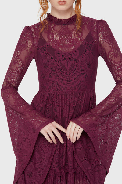 killstar lace maxi dress New Belladonna Collection by @killstar Hecate Lace Maxi Dress Ivory #ad #killstar #newcollecton