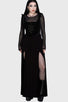 Hellverina Split Maxi Skirt