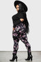 Hematite Leggings [BLACK/PINK]