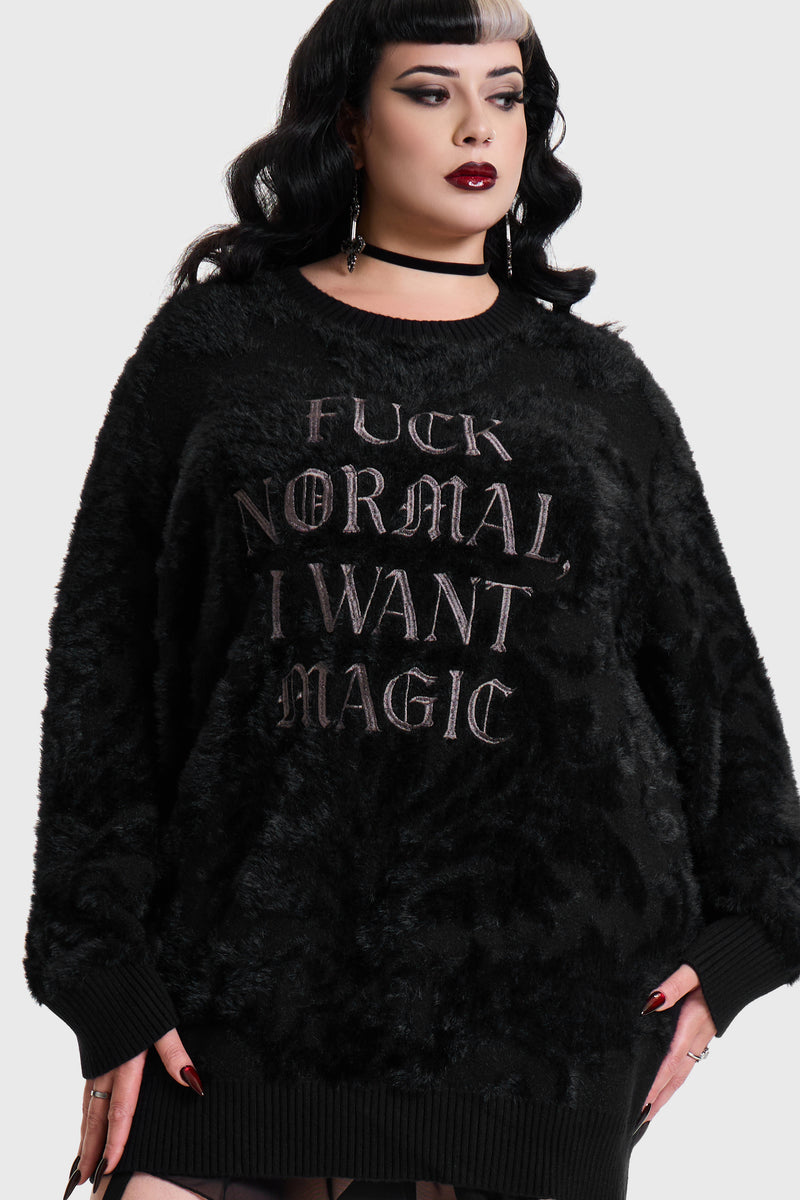 I Want Magic Knitted Sweater