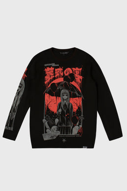 Funeral Time Long Sleeve Top [PLUS]