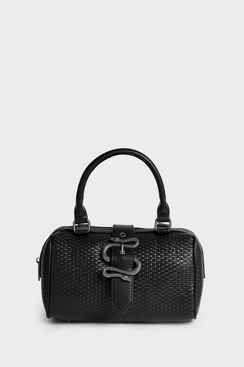 In The Hollow Snake Buckle Bag