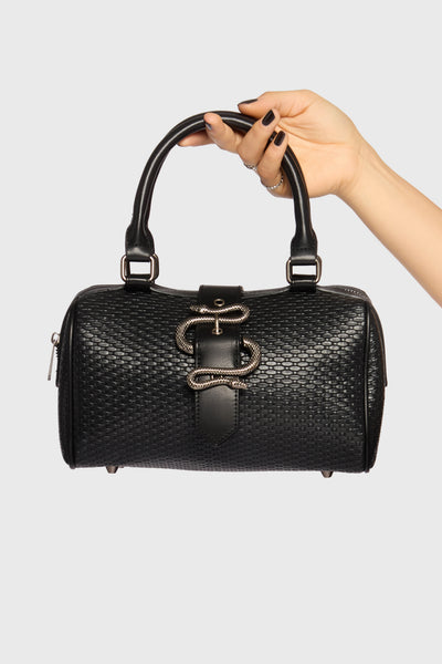 In The Hollow Snake Buckle Bag