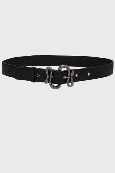 In The Hollow Snake Buckle Belt