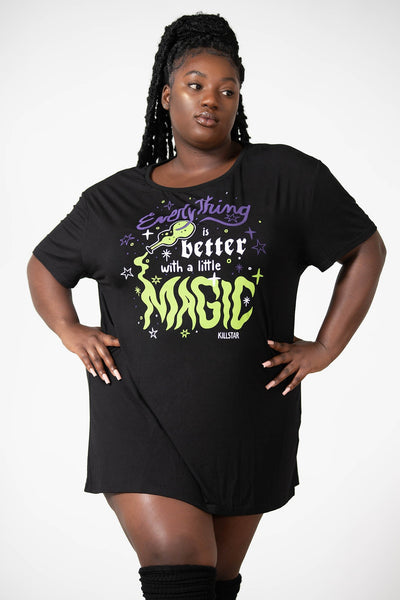 Cheap plus size t shirt dress online