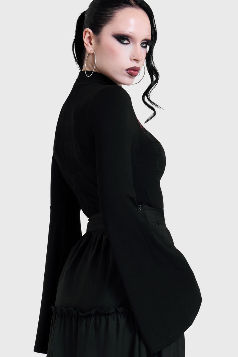 NOT AFRAID LONG SLEEVE TOP