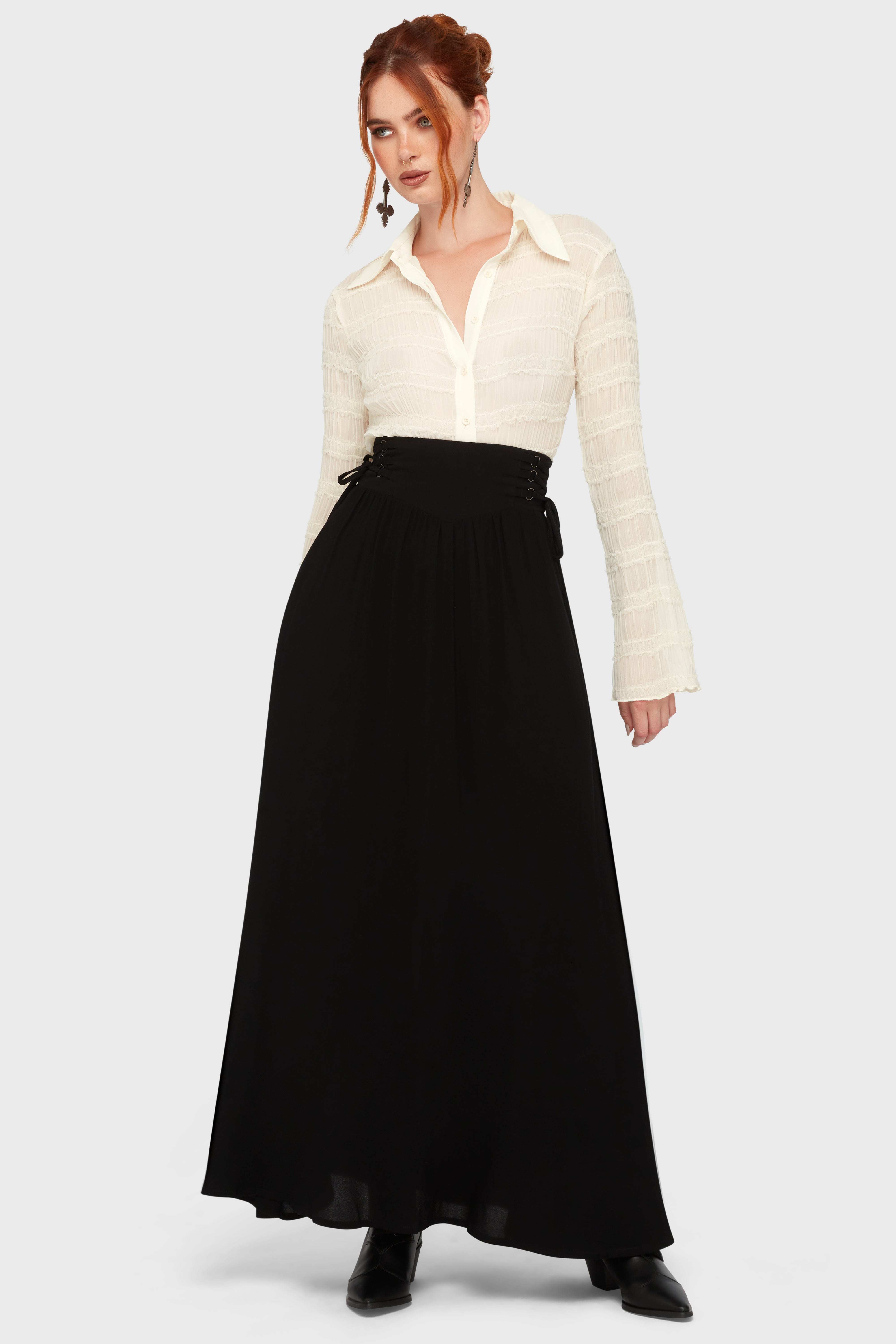 Jocasta Maxi Skirt ‐ KILLSTAR