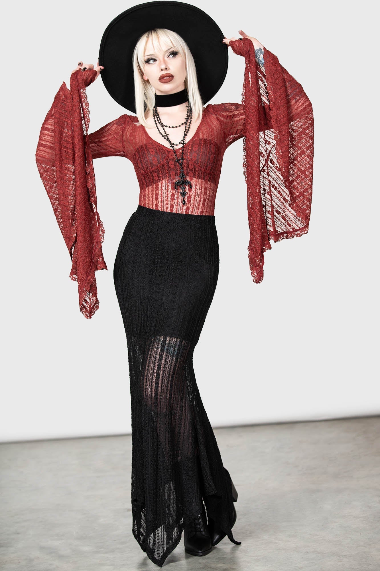 Second Life Marketplace - Cordelia - Red & Black Latex Full Body Suit -  Hugo's Design