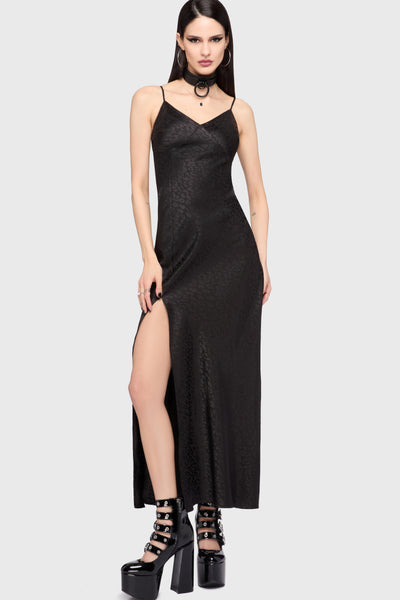 Kihilist Nova Maxi Dress - XXL / Black Kihilist Nova Maxi Dress - XXL / Black