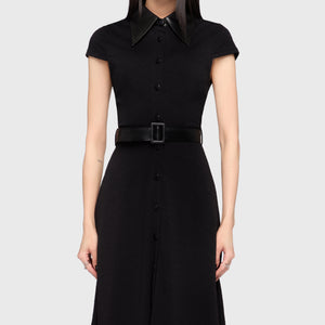Kihilist Obsidienne Collar Dress