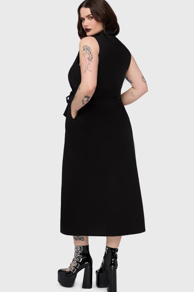 killstar shirt dress Women's dress KILLSTAR - Paranormal Shirt-Dress - TARTAN - KSRA002155