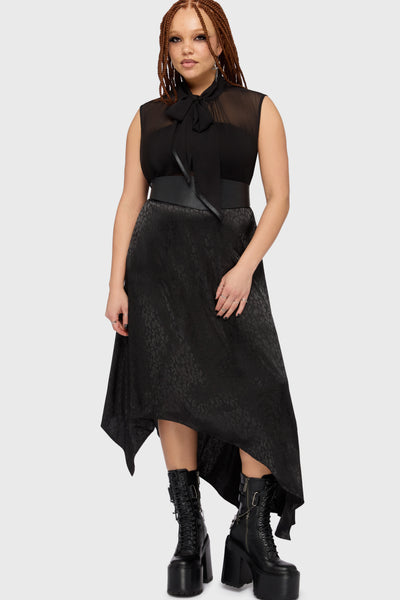 Kihilist Obsidienne Sleeveless Blouse