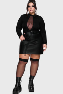 Plus Size Stretch Black Leather Mini Skirt Plus Size Studded Faux Leather Mini Skirt Undefined Plus Size Stretch Black Leather Mini Skirt Plus Size Studded Faux Leather Mini Skirt Undefined