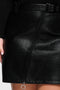 Kihilist Obsidienne Biker Skirt