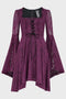 Killing Kisses Lace Maiden Dress Plum
