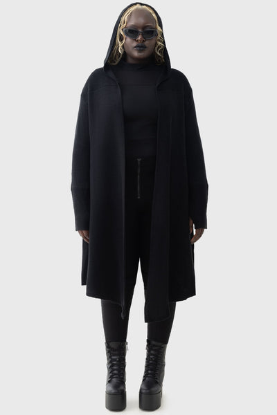 Last Quarter Hooded Cardigan [PLUS]