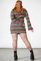 Lick The Rainbow Ribbed Dress