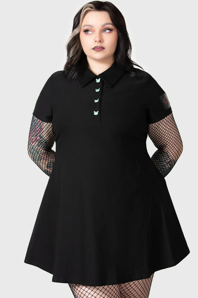 Lil Vampurr Collar Dress