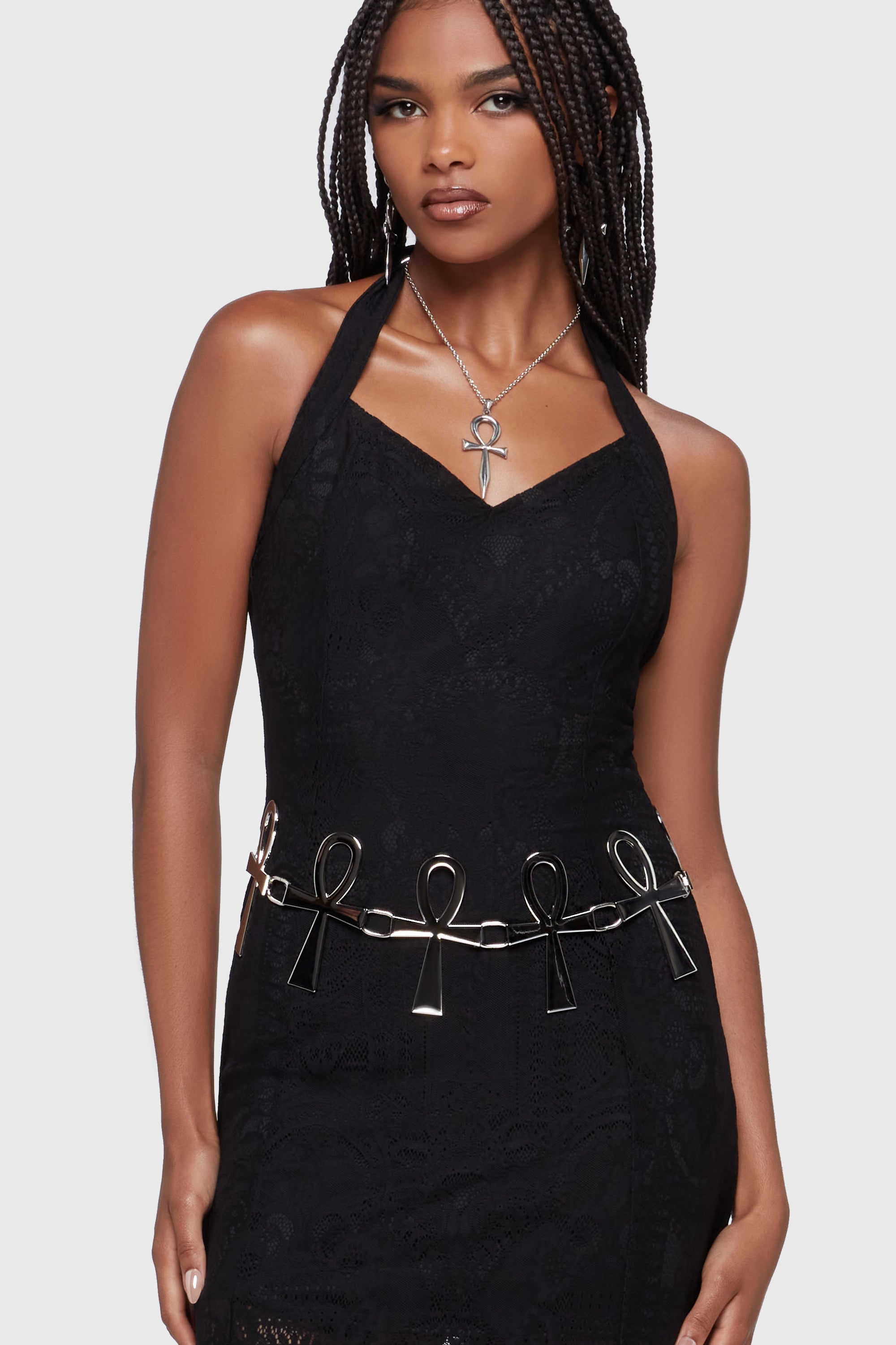 Lilith's Garden Maxi Dress [Black] ‐ KILLSTAR