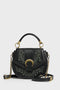 Lunar Fern Embroidered Handbag