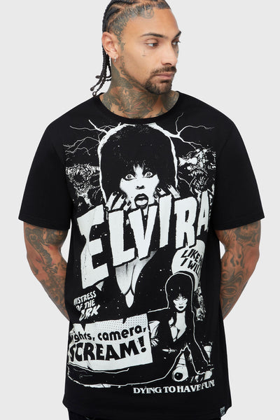 Lights Camera Scream T-Shirt