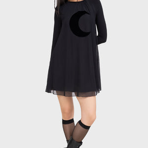 Lunar Apex Raglan Dress