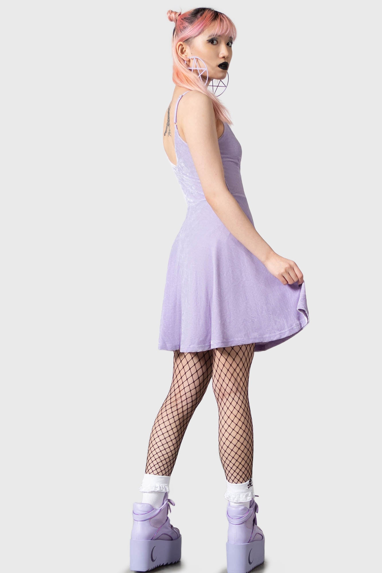 Pastel on sale skater dress