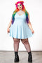 Magica Skater Dress [PASTEL BLUE]