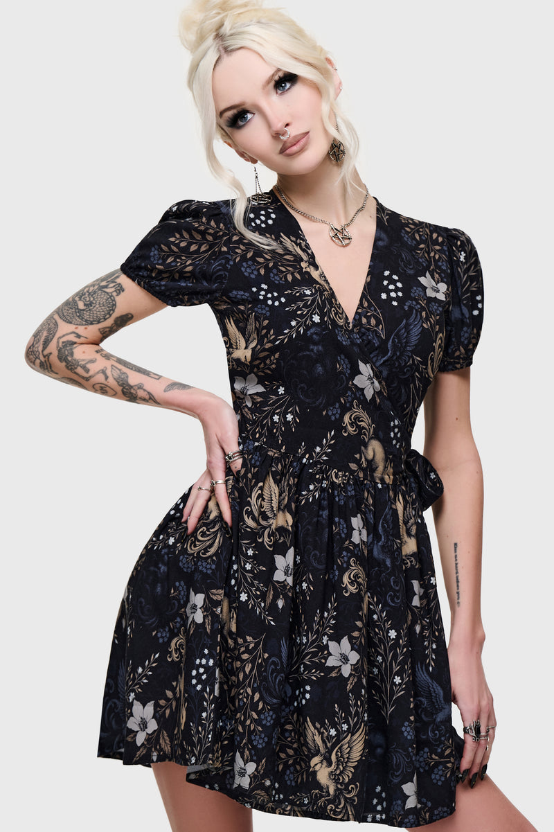 Midnight Garden Mini Dress