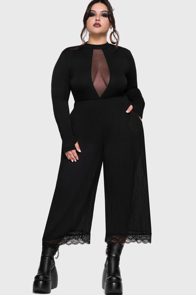 Midnight Vale Pleated Trousers
